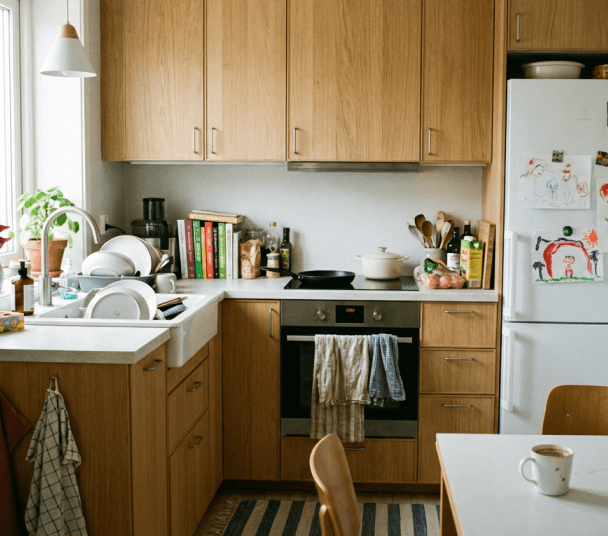 Före – Städa & styla